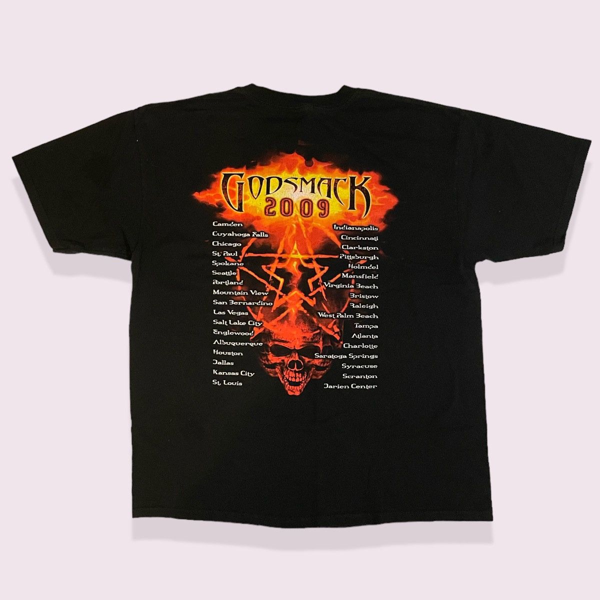 Band Tees × Vintage 2009 Godsmack Tour Tee Size US XL / EU 56 / 4 - 3 Thumbnail