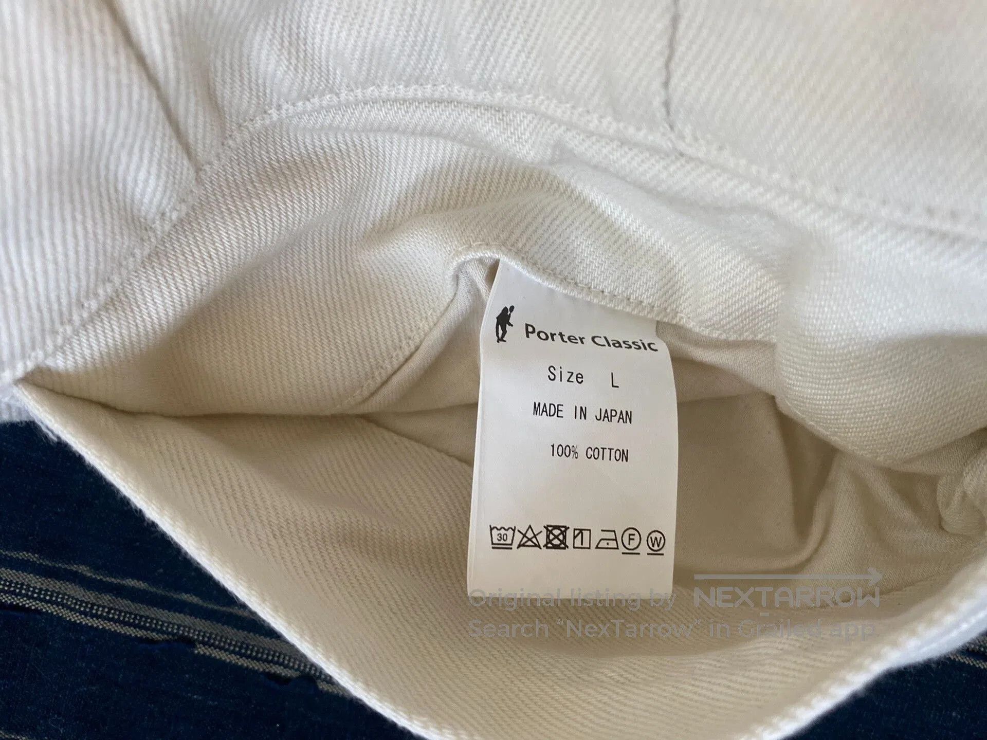 Porter Classic summer white cotton pants. Size US 34 / EU 50 - 3 Thumbnail