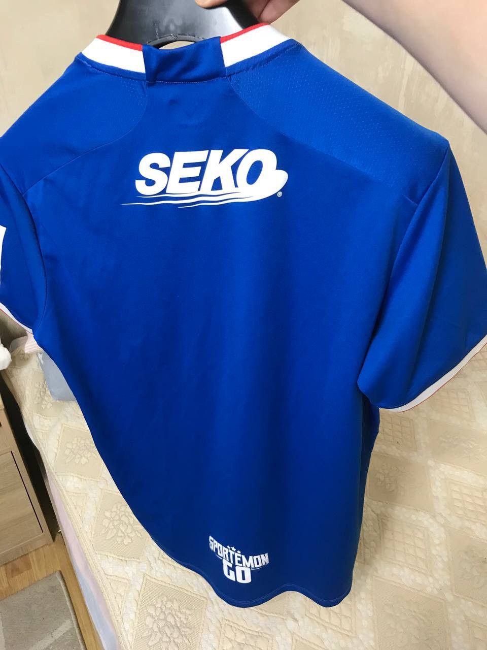 Vintage 🔥 Glasgow Rangers 2022 2023 Home Football Jersey Shirt Size US L / EU 52-54 / 3 - 7 Thumbnail