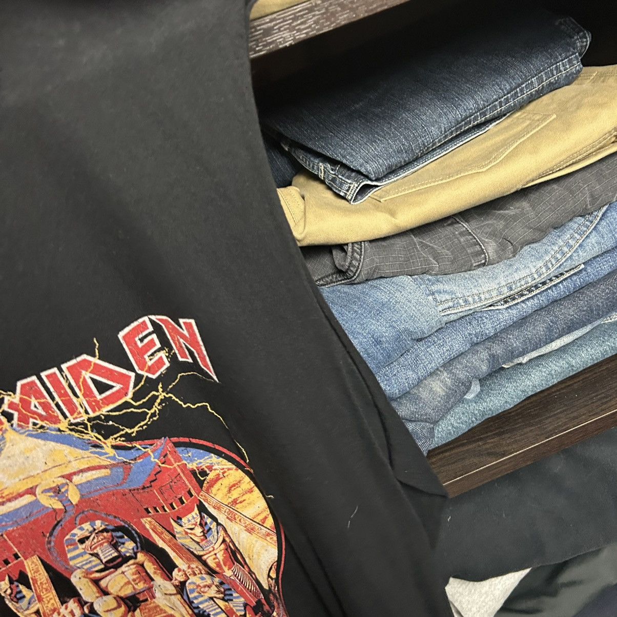 Band Tees Vintage Iron Maiden 2019 Big Graphic logo hype sleeveless Size US L / EU 52-54 / 3 - 6 Thumbnail