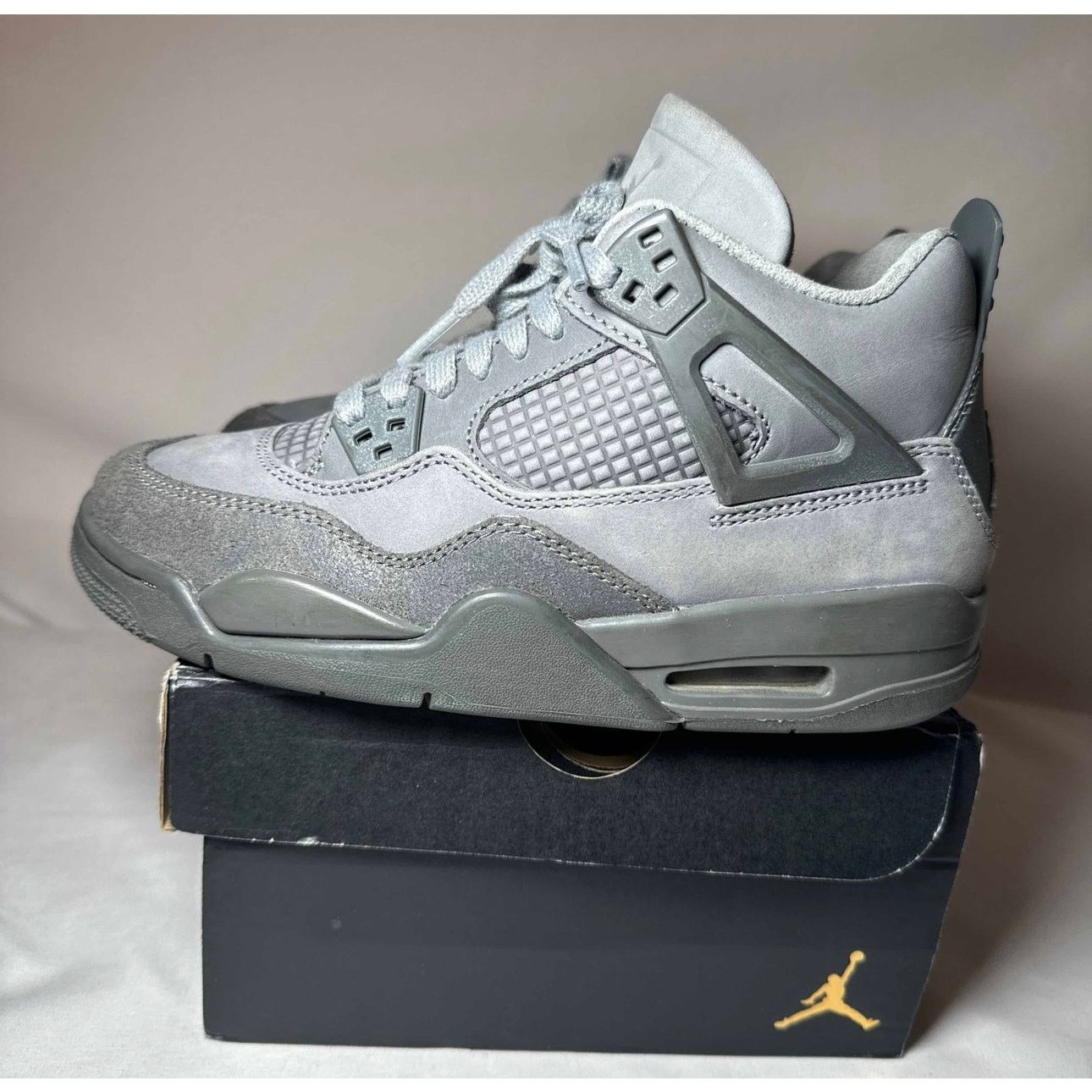 Jordan Brand × Nike Size 5 Nike Air Jordan 4 Retro SE GS Wet Cement Men's Shoes Size US 5 / EU 37 - 8 Thumbnail
