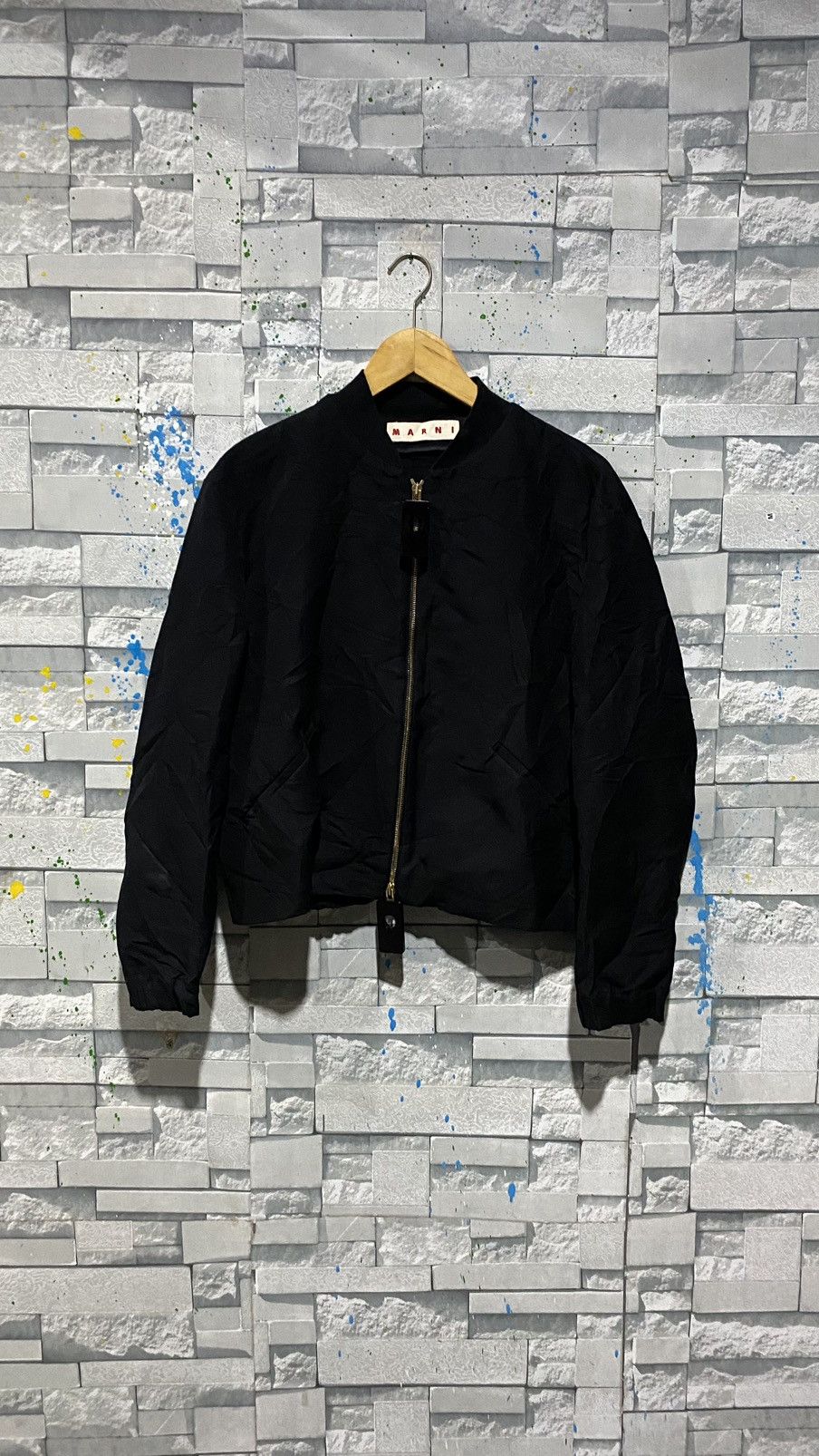 Marni Marni Bomber Jacket Crop Women Boxy Size M / US 6-8 / IT 42-44 - 1 Thumbnail