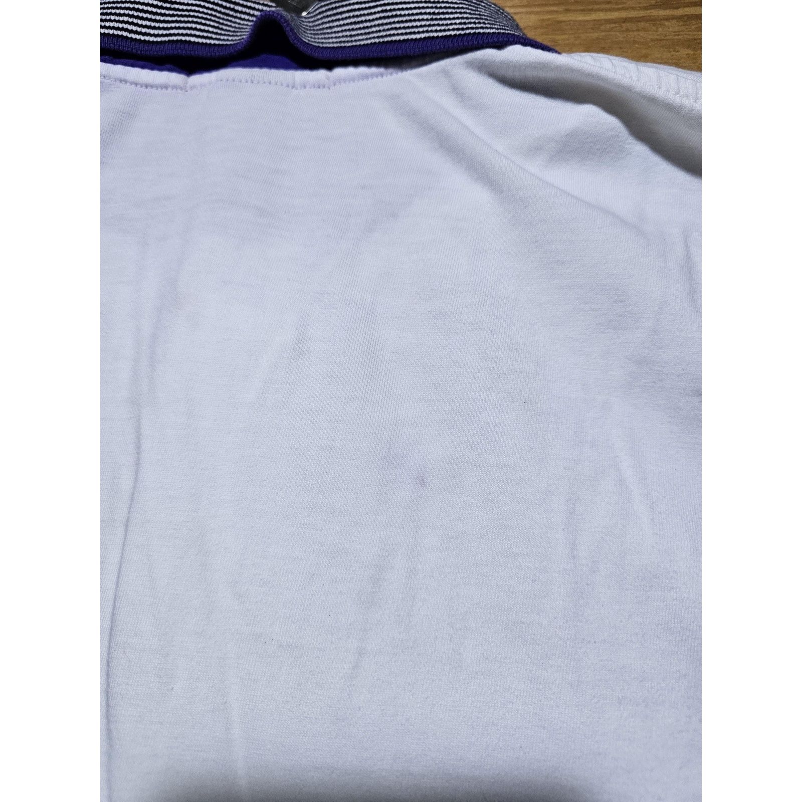 Antigua Diamondbacks Polo Shirt White Purple Teal Antigua XL 1990s Size US XL / EU 56 / 4 - 7 Thumbnail