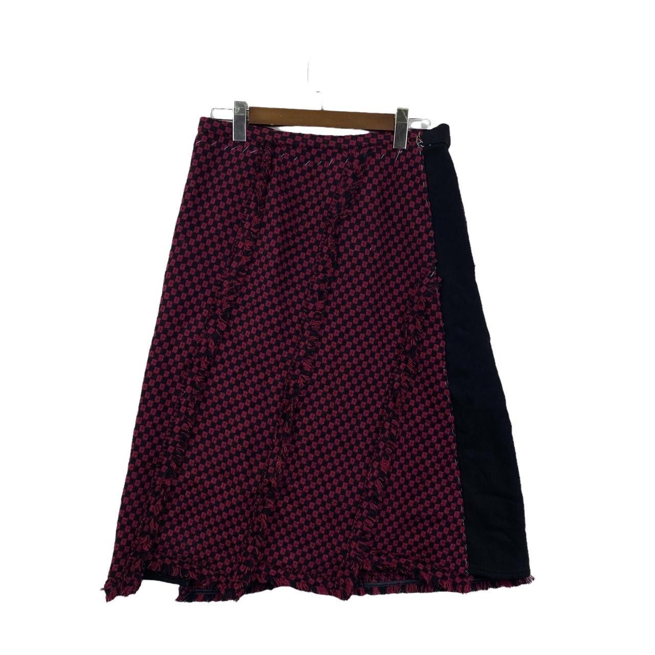 Hiroko Koshino Homme Vtg 90’ HIROKO KOSHINO BIS London Monogram Punk Maxi Size 32" / US 10 / IT 46 - 2 Thumbnail