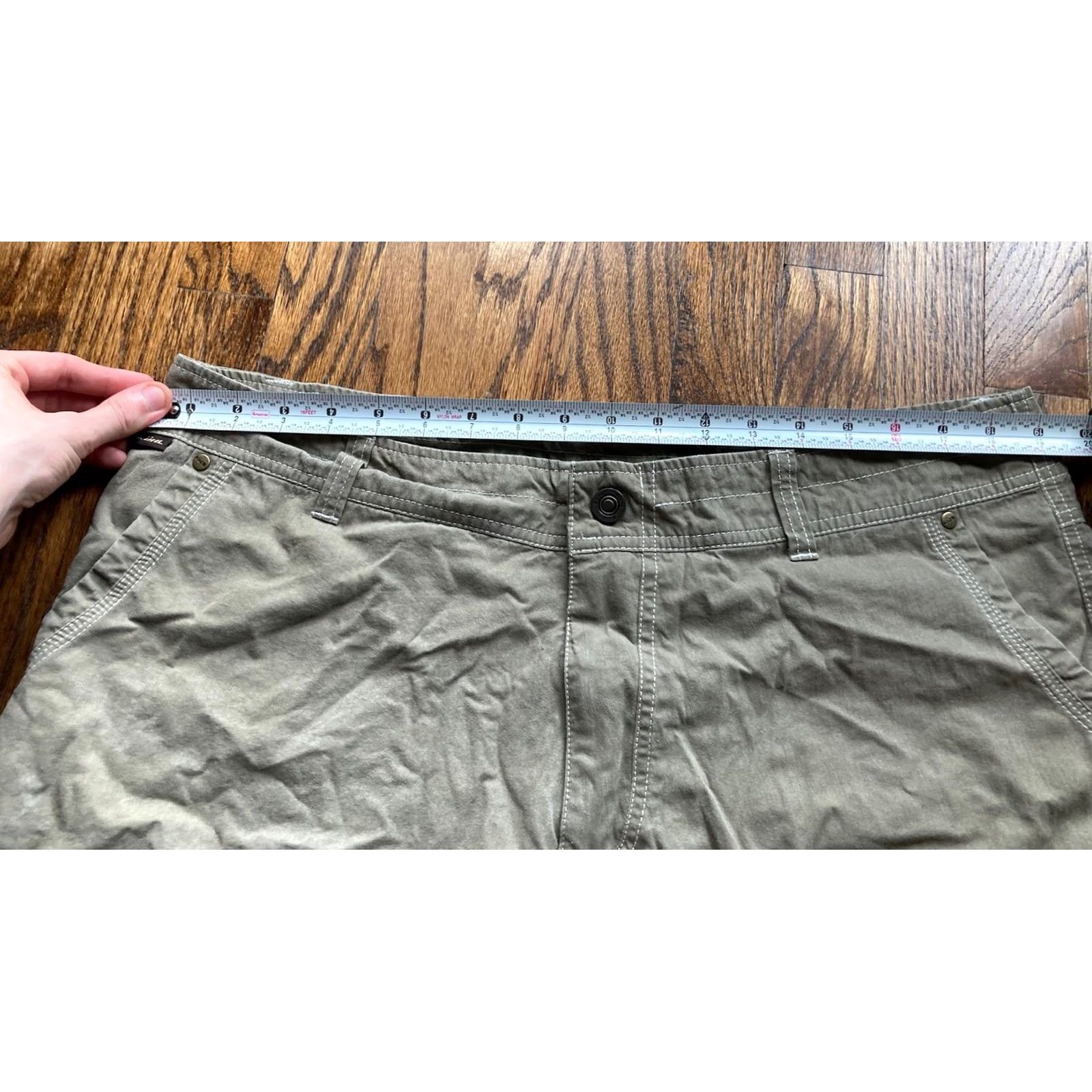 Vintage Kuhl Mens Size 38 Beige Outdoor Hiking Shorts 9” Inseam Size US 38 / EU 54 - 2 Thumbnail