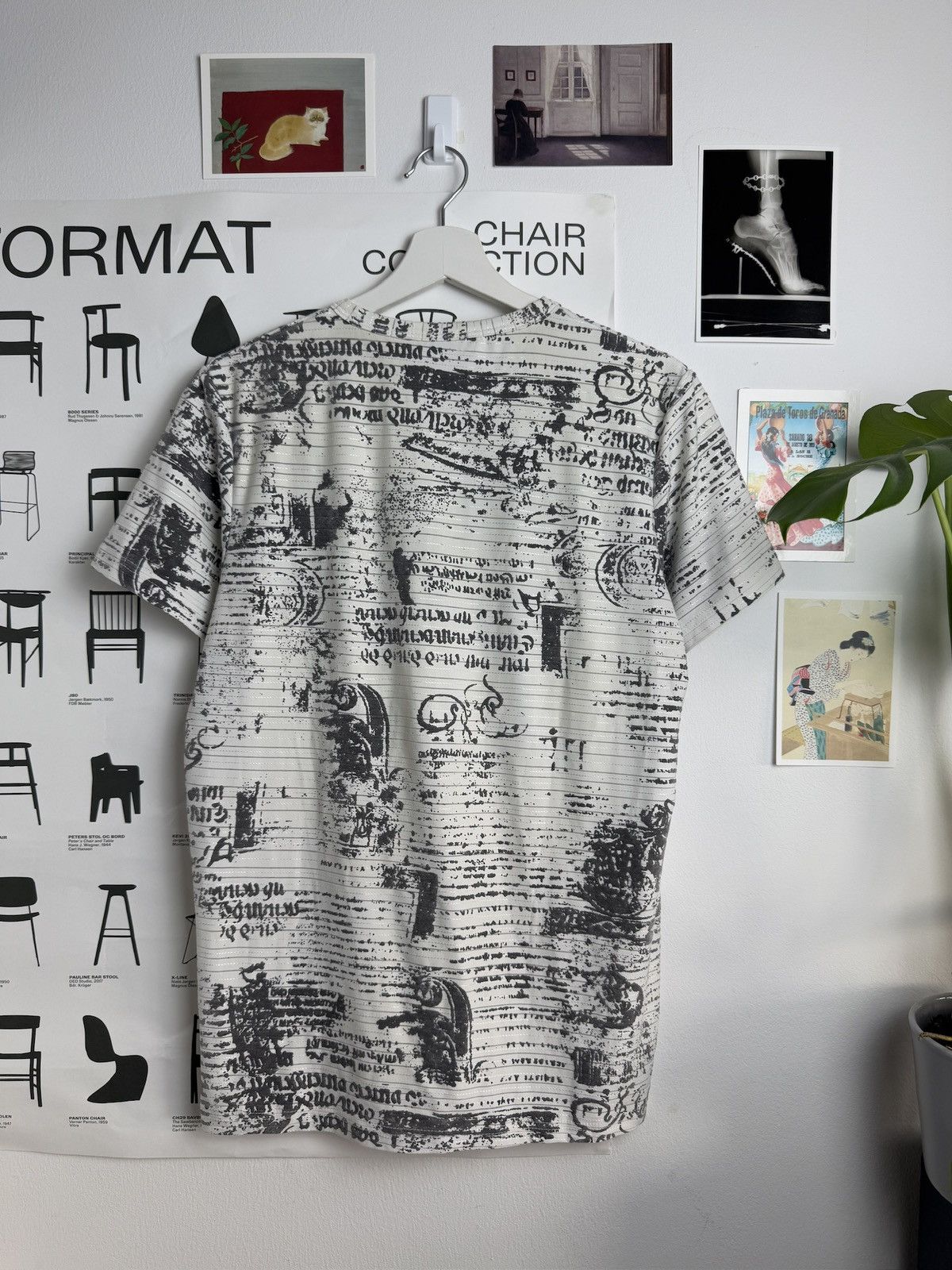 Affliction × Armani VIntage y2k Armani Jeans affliciton style printed t-shirt M Size US M / EU 48-50 / 2 - 2 Thumbnail