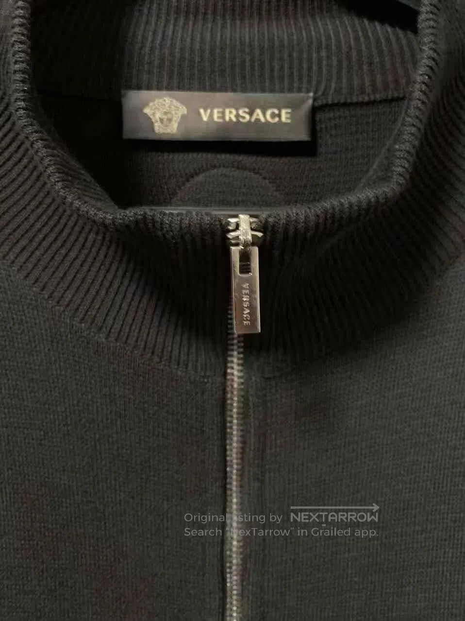 Versace Versace Men's Knit Jacket. Size US L / EU 52-54 / 3 - 3 Thumbnail