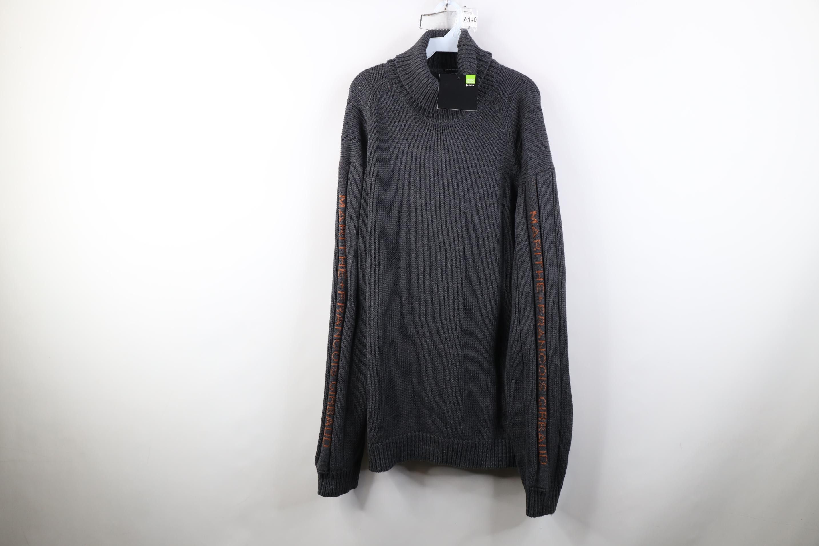 Marithe + Francois Girbaud Deadstock Vintage 90s Marithe Francois Girbaud Sweater Size US XXL / EU 58 / 5 - 1 Thumbnail