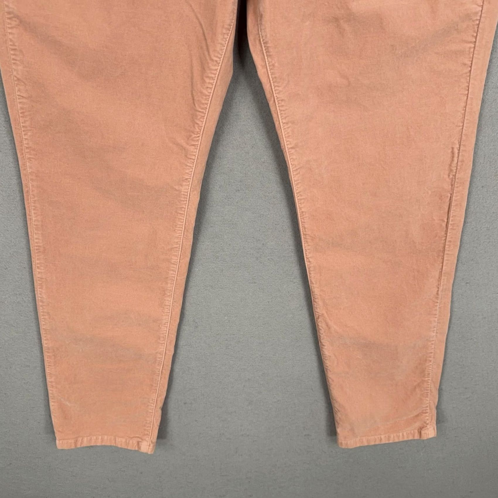 J.McLaughlin J McLaughlin Pants Womens 14 Pink Peach Stretch Ankle Chino Casual City Preppy Size 36" / US 14 / IT 50 - 3 Thumbnail