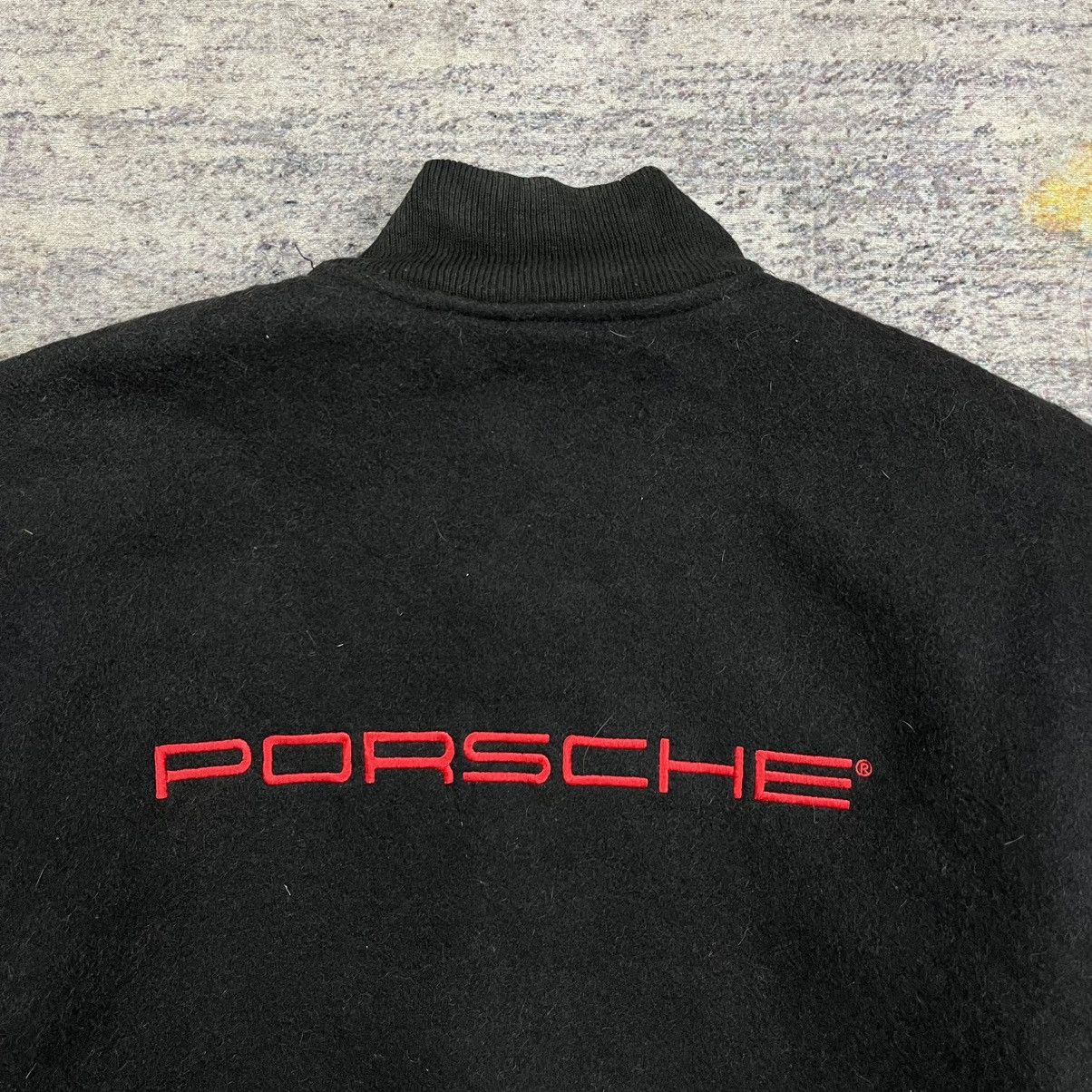 Porsche Design Vintage Porsche wool leather varisty jacket Size US M / EU 48-50 / 2 - 6 Thumbnail
