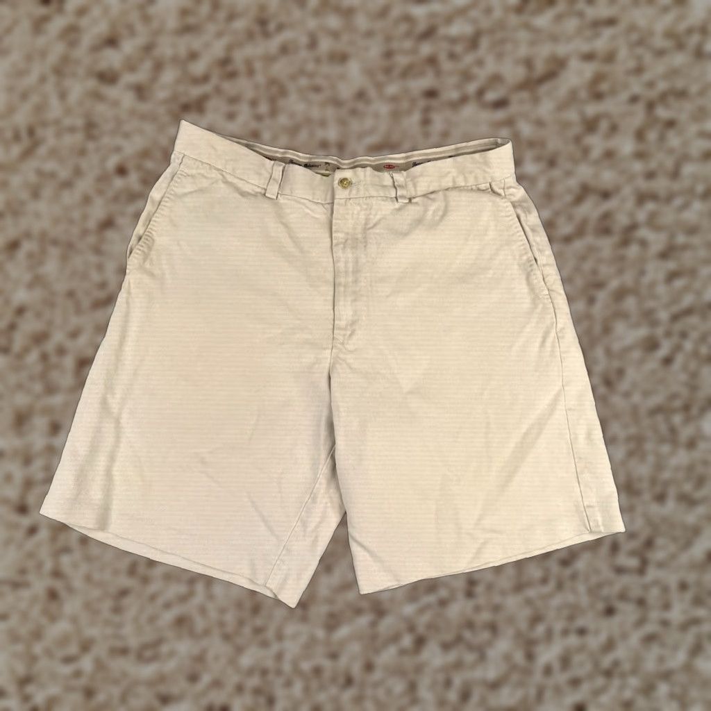 Tommy Bahama Tommy Bahama Shorts Men 34 Beige Chino 100% Silk Flat Front Golf Beach 34x9 Size US 34 / EU 50 - 1 Thumbnail