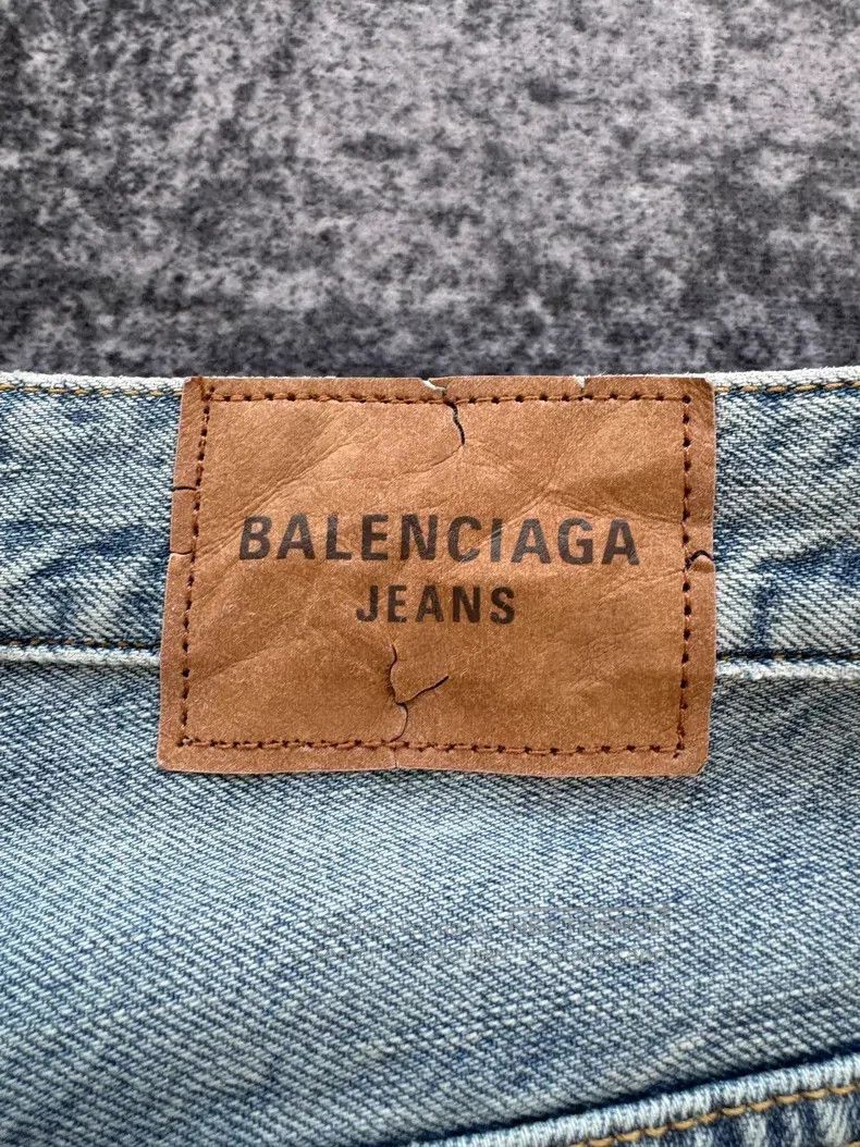 Balenciaga Balenciaga size L Ripped Distressed Flare Jeans Size US 27 - 5 Thumbnail