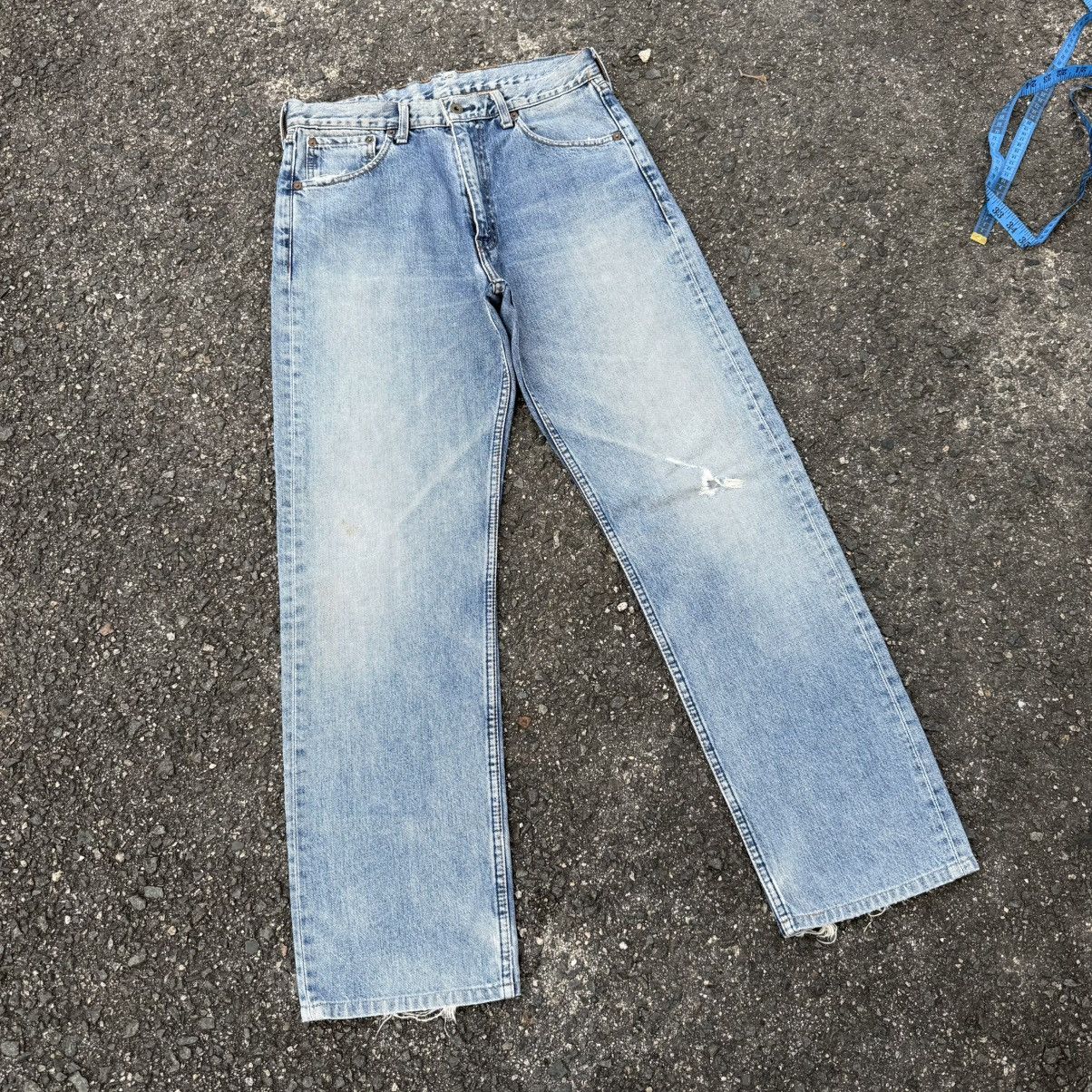 Levi's Vintage Clothing VINTAGE LEVI'S 503 97' STRAIGHT FADED DENIM JEAN PANTS Size US 33 - 3 Thumbnail