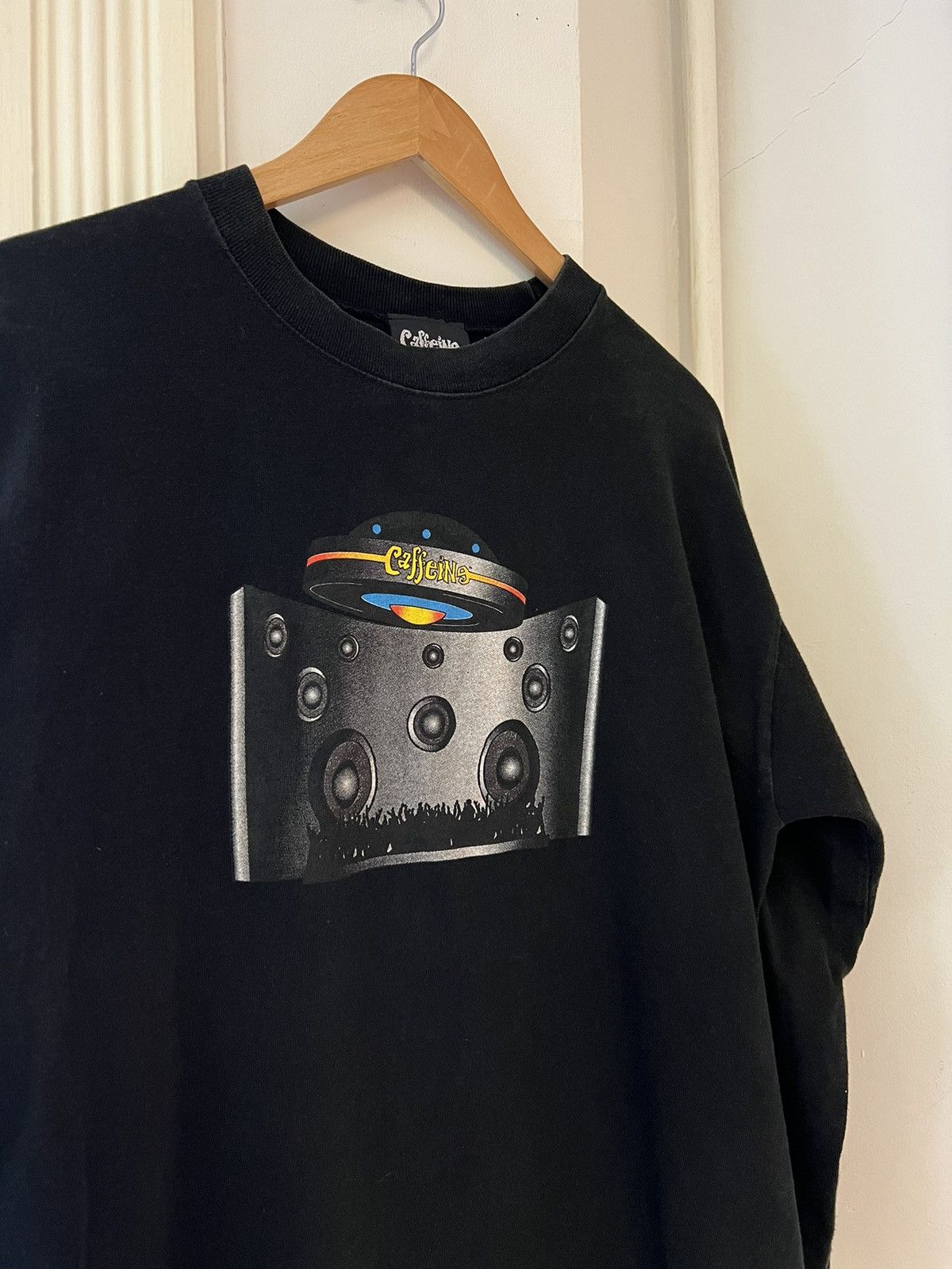 Band Tees × Vintage 90’s Caffeine Records Long sleeve Size US L / EU 52-54 / 3 - 2 Thumbnail