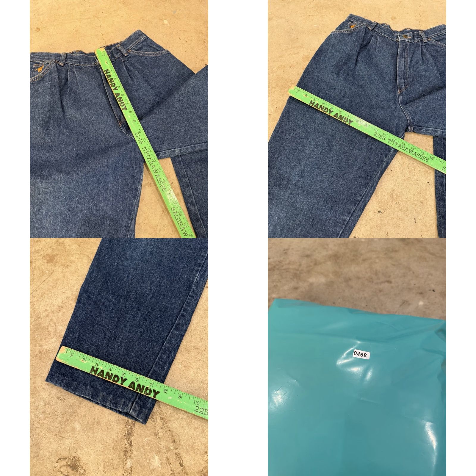 Wrangler VINTAGE Wrangler Womens High Waisted Mom Jeans Misses Size 14 (29x28) Blue Jeans Womens 70s Modern? Size 36" / US 14 / IT 50 - 8 Thumbnail