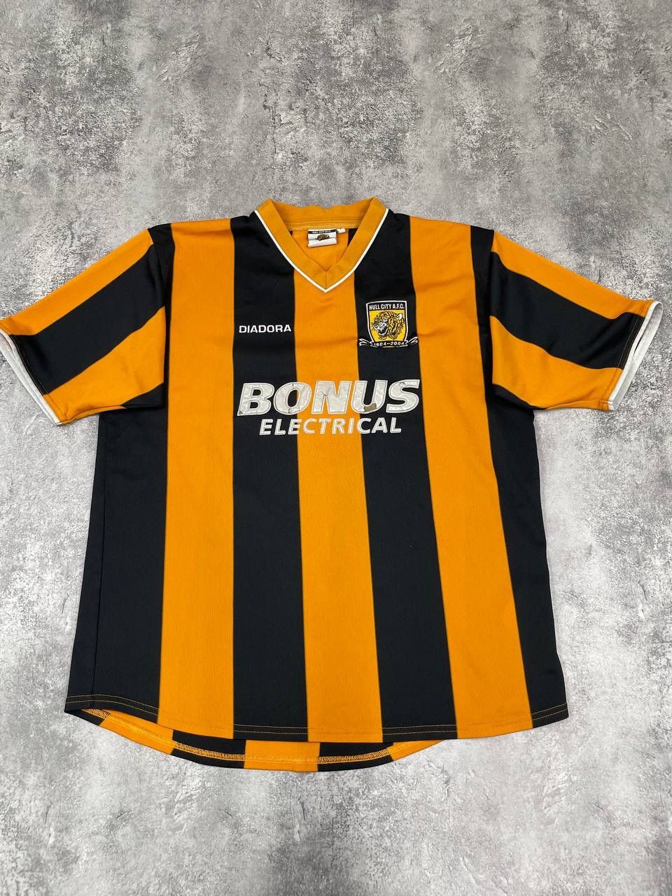 Diadora Diadora Hull City AFC Men Football Shirt Jersey Home Black Size US L / EU 52-54 / 3 - 1 Thumbnail