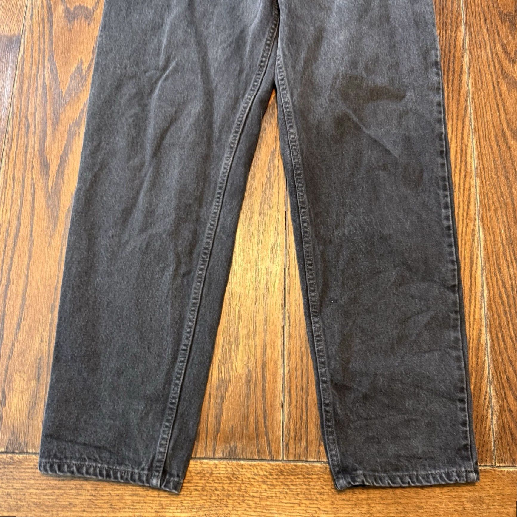 Levi's VINTAGE Levi's 550 Jeans Men 34x31 Black Relaxed Tapered 90s USA Logo 5-Pocket Denim Jeans Mens Size US 34 / EU 50 - 2 Thumbnail