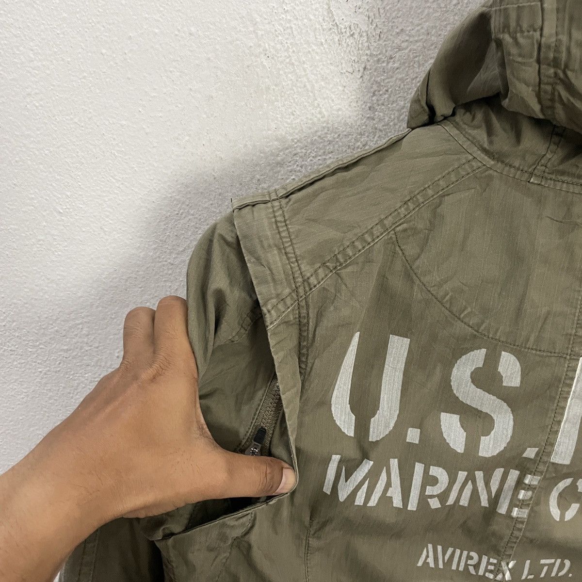 Avirex Vintage Avirex Flight Garment Specification Usmc Jacket Size L / US 10 / IT 46 - 6 Thumbnail