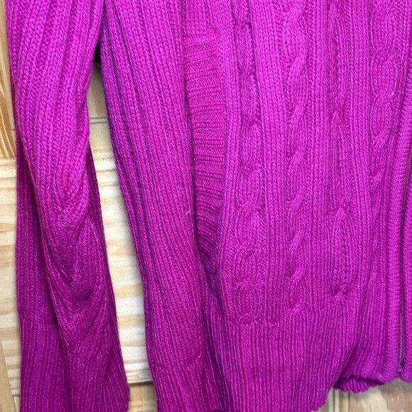 St. Johns Bay St John’s Bay Women Sweater Size 2XL Hot Pink Knit Collared Size XXL / US 16-18 / IT 52-54 - 4 Thumbnail