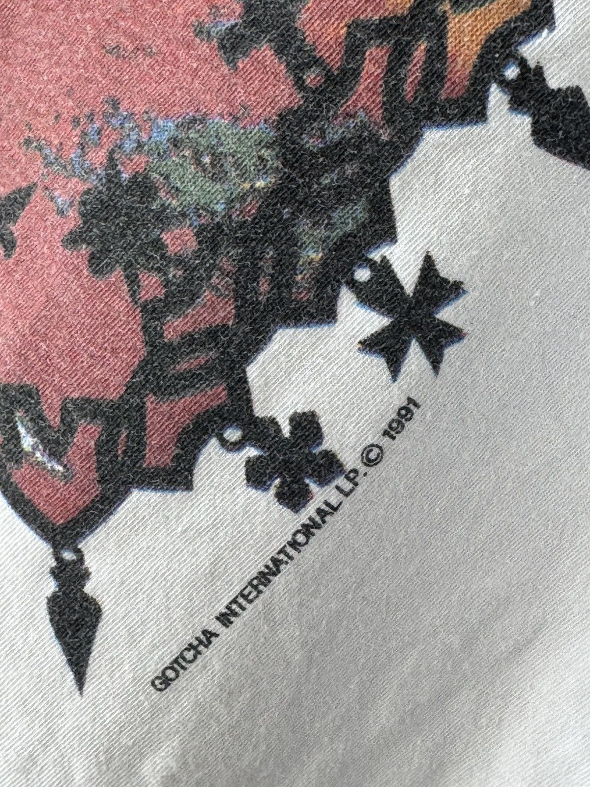 Gotcha Vintage 90s Gotcha Surfing Streetwear Box Logo T-Shirt White Size US M / EU 48-50 / 2 - 4 Thumbnail
