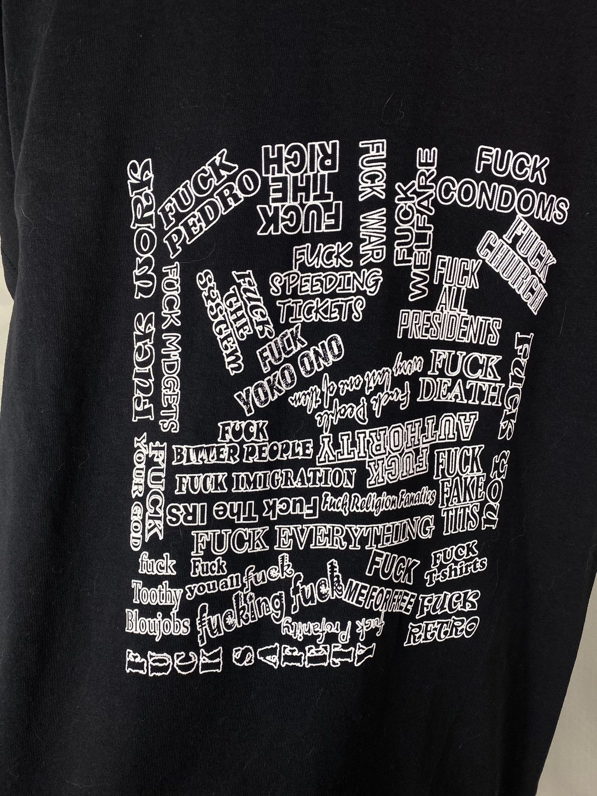 Sex Skateboards × Vintage Fuck Everything Printed Tee Size US S / EU 44-46 / 1 - 4 Thumbnail