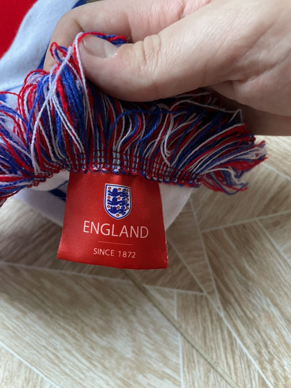 Vintage Vintage Football Soccer Englang Logo Scarf Size ONE SIZE - 6 Thumbnail