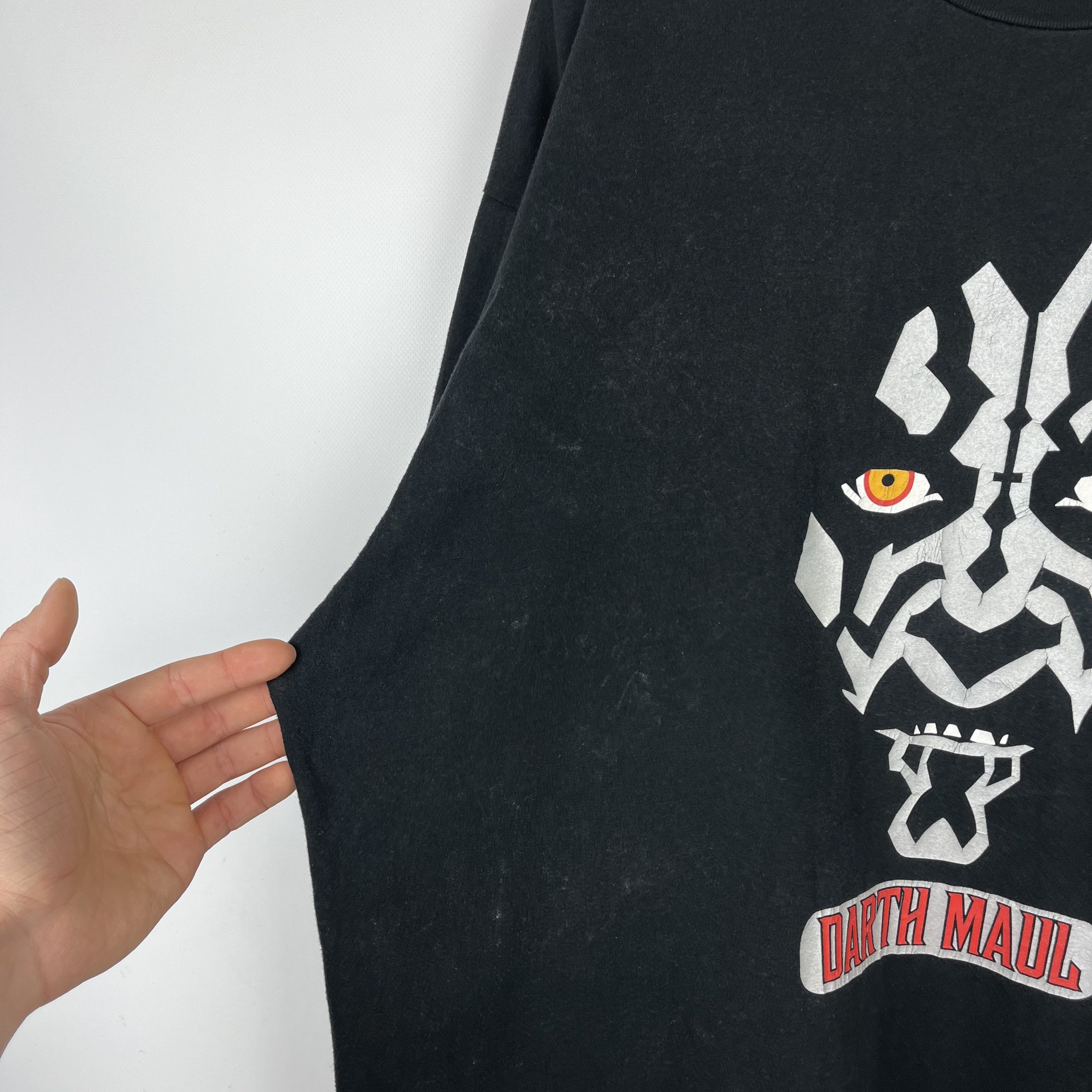 Star Wars Vintage Star Wars Darth Maul Rare Movie T Shirt 90’s Size US XXL / EU 58 / 5 - 14 Thumbnail
