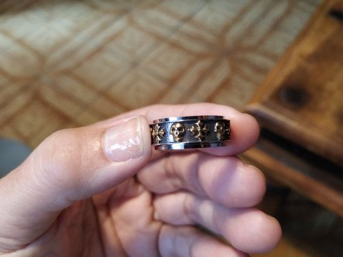Other Cross Skull Ring Size ONE SIZE - 1 Thumbnail