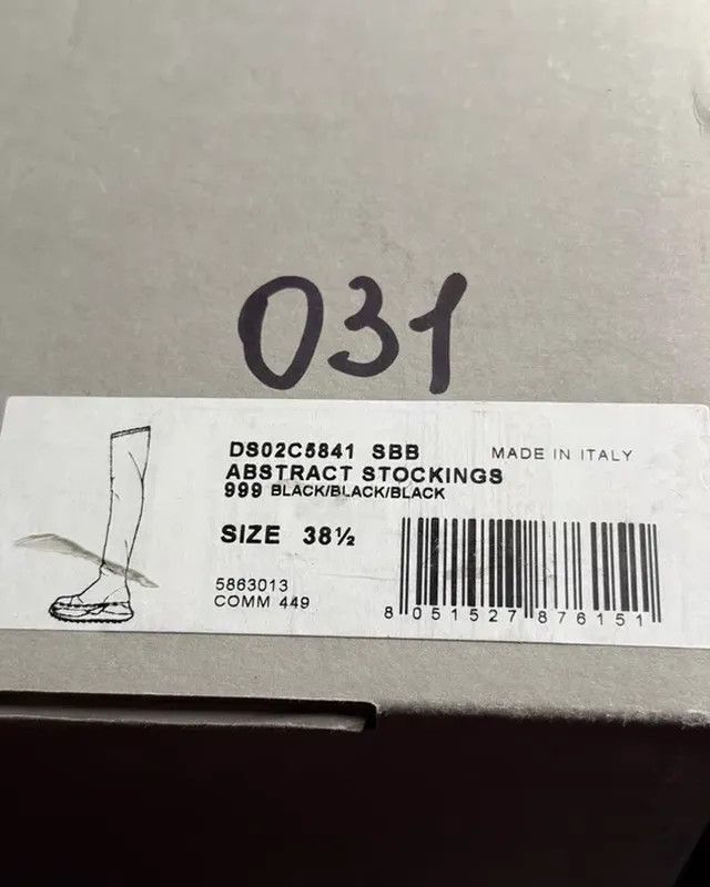 Rick Owens Rick Owens over-the-knee boots Size US 8.5 / IT 38.5 - 6 Thumbnail