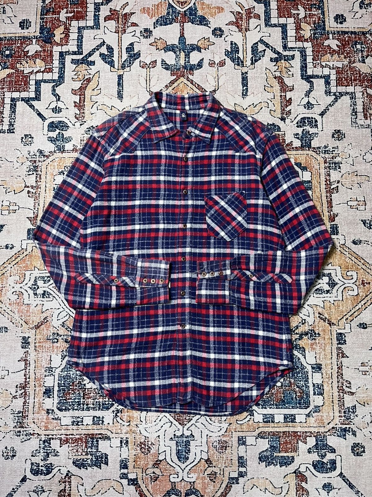 45rpm Vtg 45Rpm Western Flanel Shirt Size US S / EU 44-46 / 1 - 7 Thumbnail