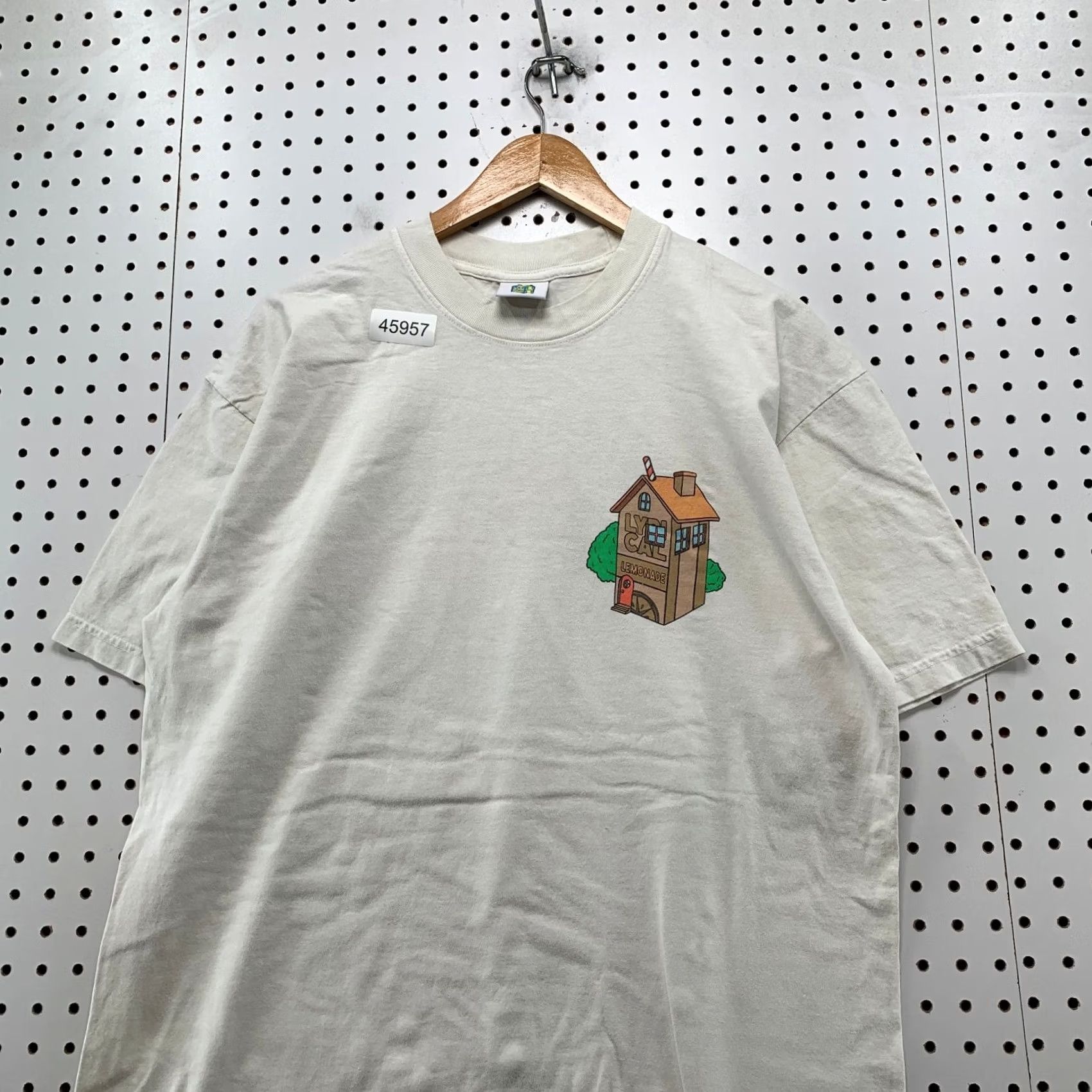 Vintage Lyrical Lemonade T Shirt Mens Large White House Graphic Music Rap Hip Hop Usa Size US L / EU 52-54 / 3 - 5 Thumbnail