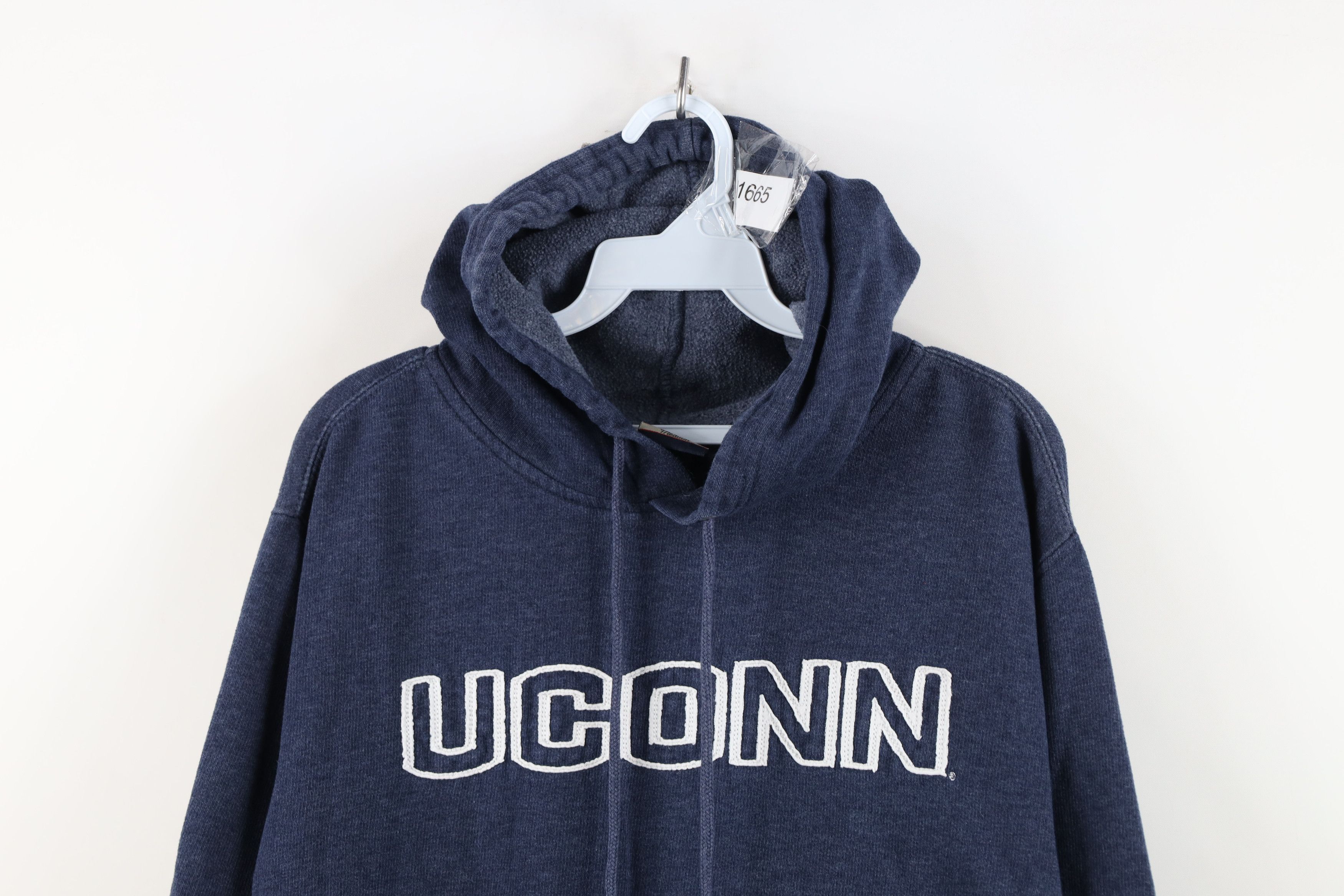 Vintage Vintage 90s Y2K University of Connecticut Hoodie Sweatshirt Size M / US 6-8 / IT 42-44 - 2 Thumbnail