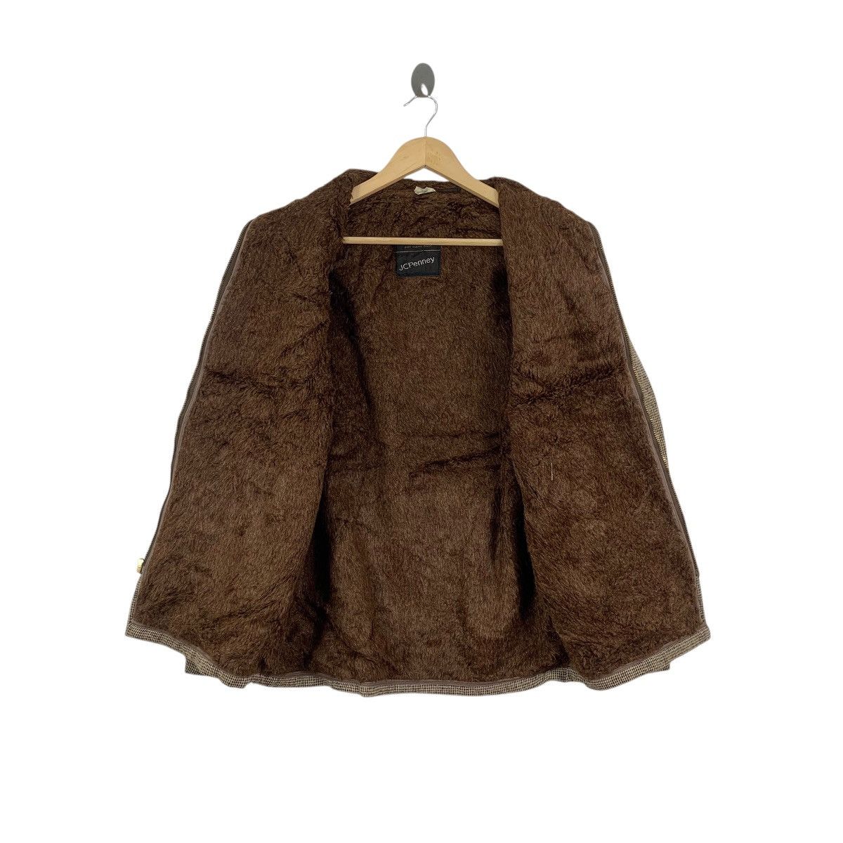 JCPenney Vintage 70s JC PENNEY Wool Fur Lining Chore Jacket Coat Size US S / EU 44-46 / 1 - 6 Thumbnail