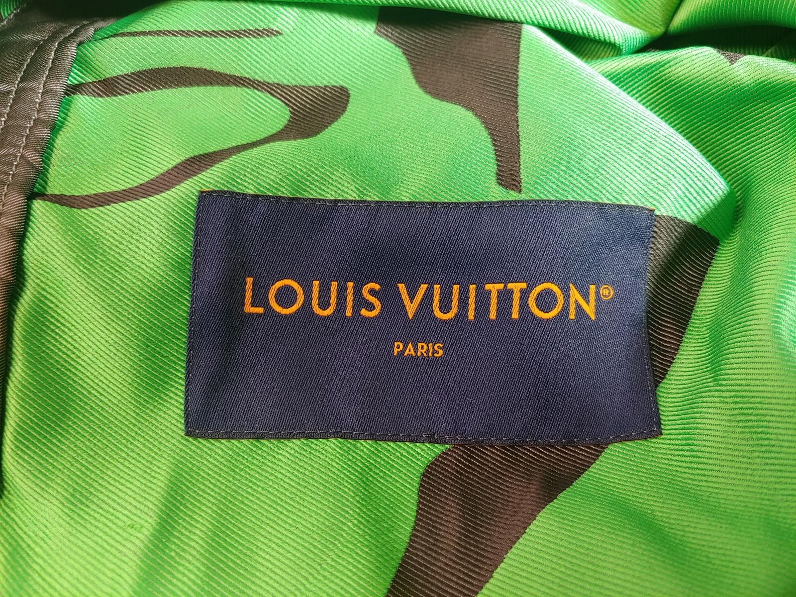 Louis Vuitton Louis Vuitton Patchwork Portrait Hooded Blouson in Grey Size US L / EU 52-54 / 3 - 6 Thumbnail