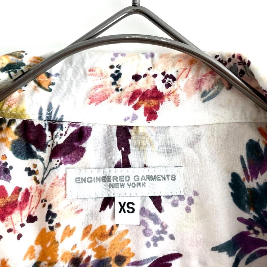 Engineered Garments Engineered Garments Shirt XS Multicolor Floral Button-Up Long Sleeve Casual Men Size US XS / EU 42 / 0 - 4 Thumbnail