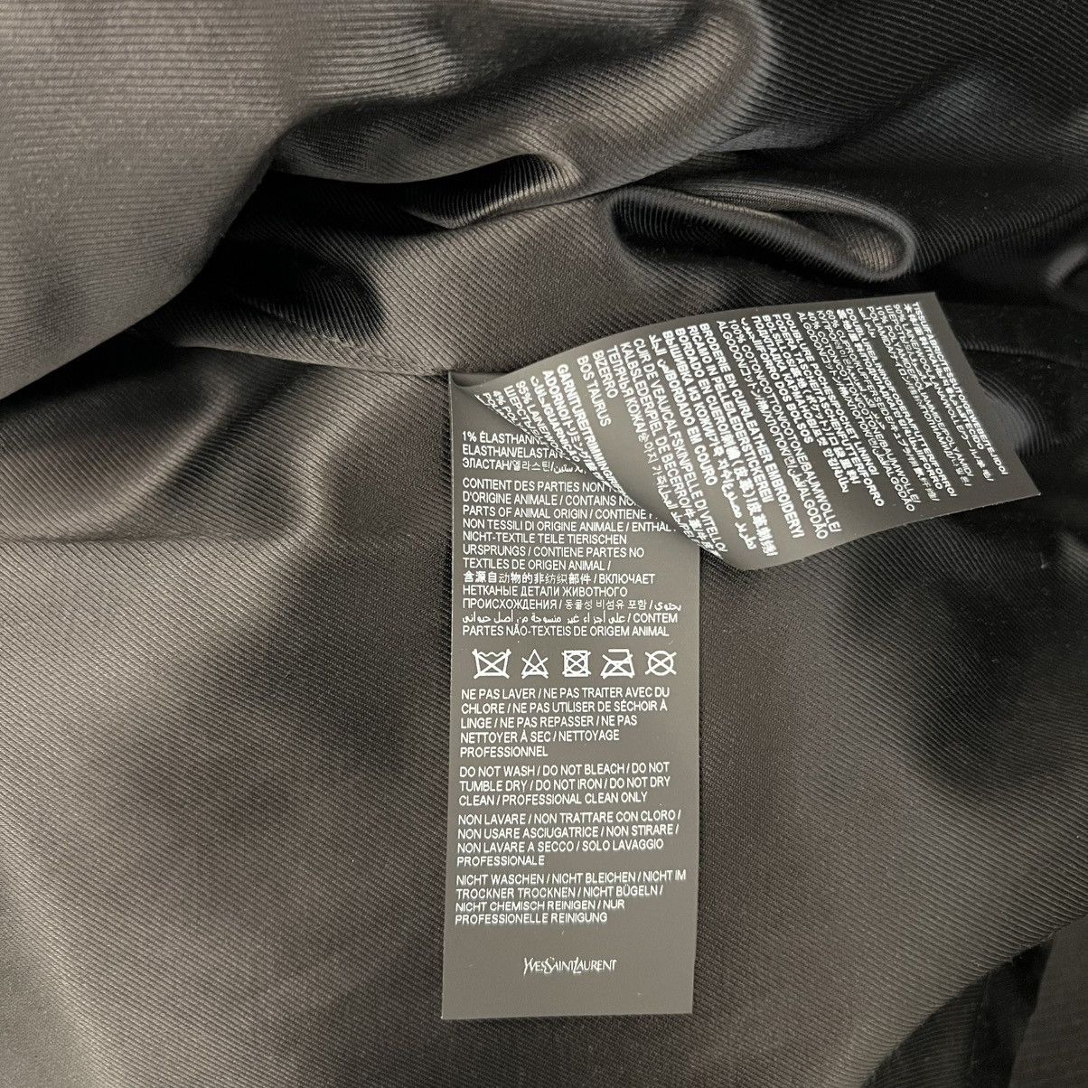 Saint Laurent Paris Saint Laurent Wool Varsity Jacket in Large Size US L / EU 52-54 / 3 - 6 Thumbnail