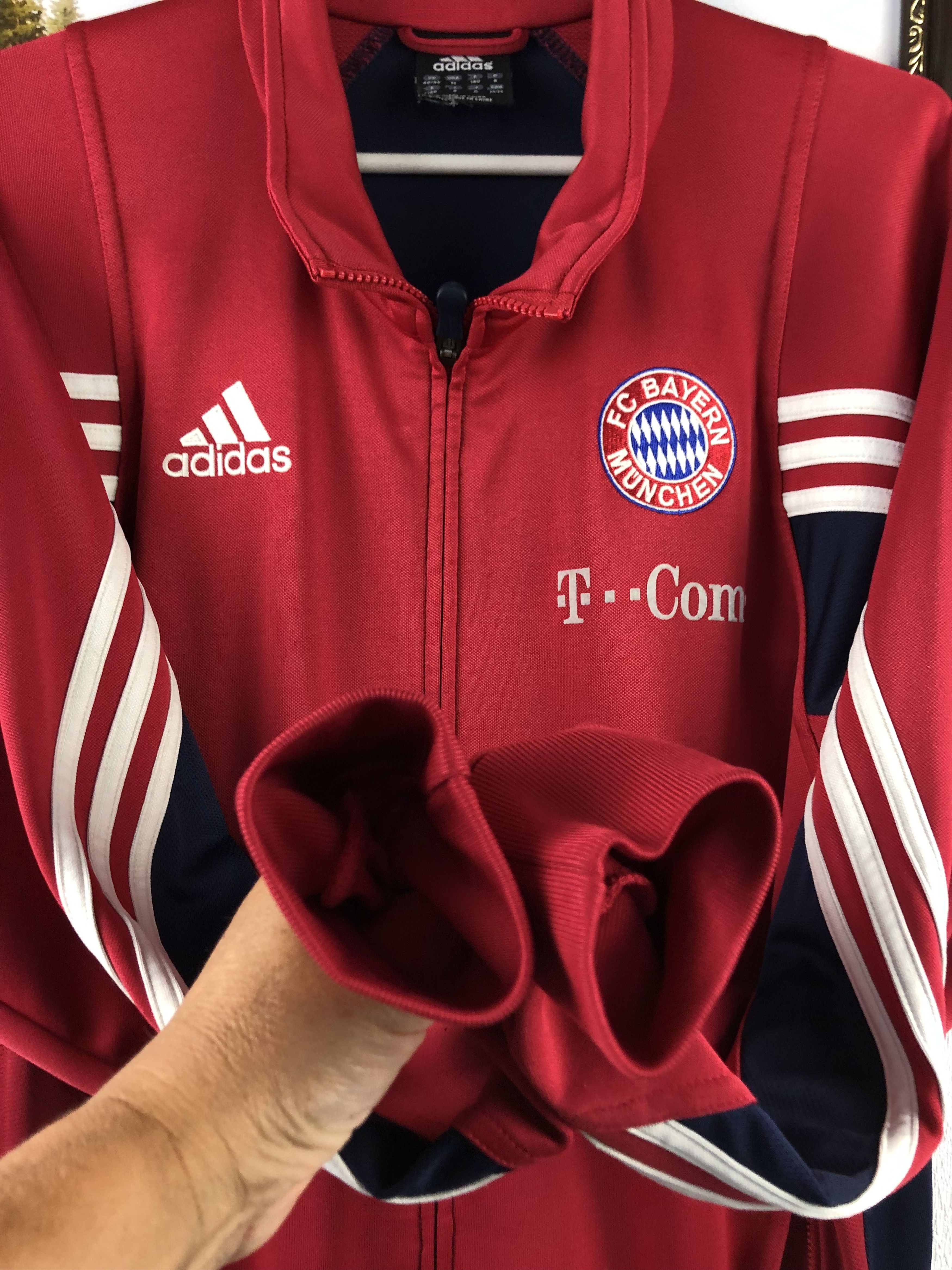 Adidas Vintage Adidas Bayern Munich Football Jacket Soccer Track Size US M / EU 48-50 / 2 - 11 Thumbnail