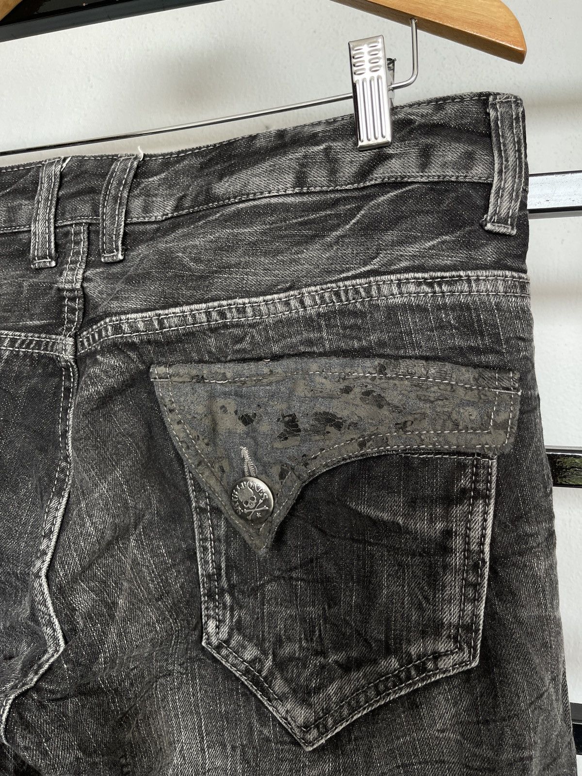 If Six Was Nine Wild Life Punk Style Denim Size US 34 / EU 50 - 7 Thumbnail