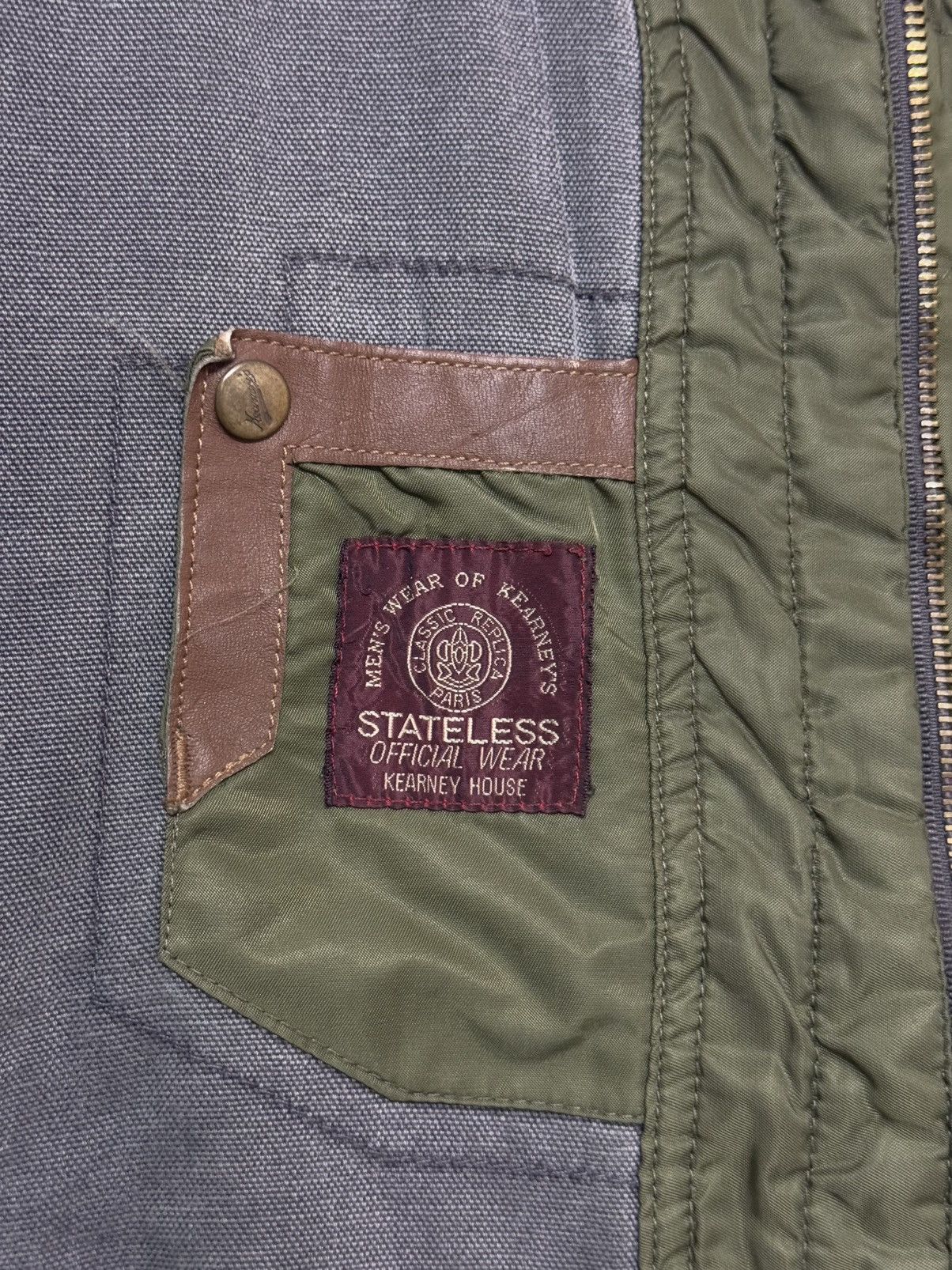 Vintage Bomber Jacket Kearney House Sunfaded Size US L / EU 52-54 / 3 - 13 Thumbnail