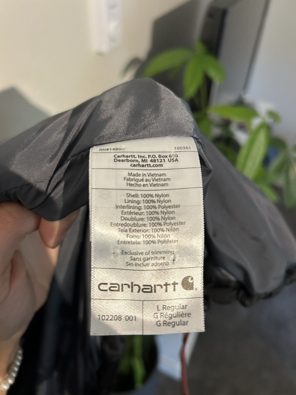 Carhartt × Carhartt Wip Carhartt puffer jacket Size US L / EU 52-54 / 3 - 5 Thumbnail