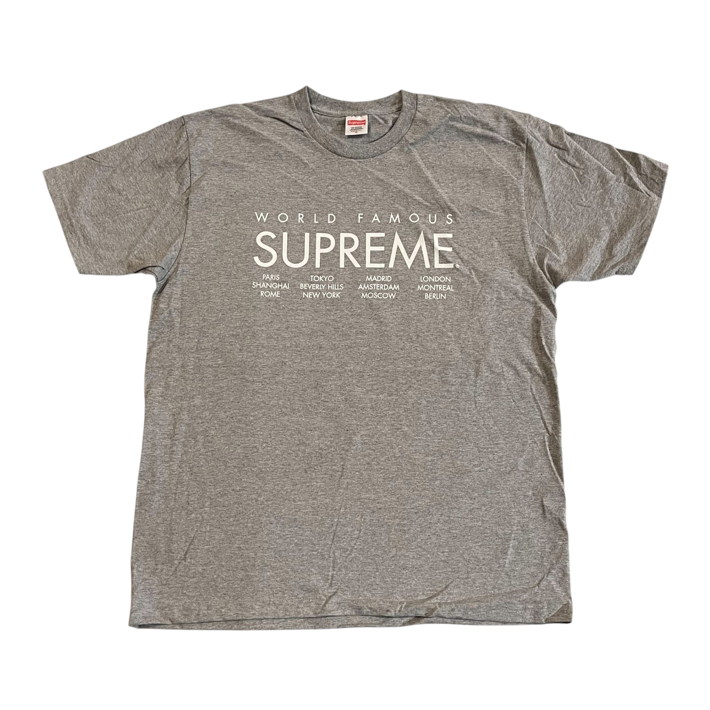 Stussy × Supreme S/S 2001 World Famous Supreme Team Tee | Grailed