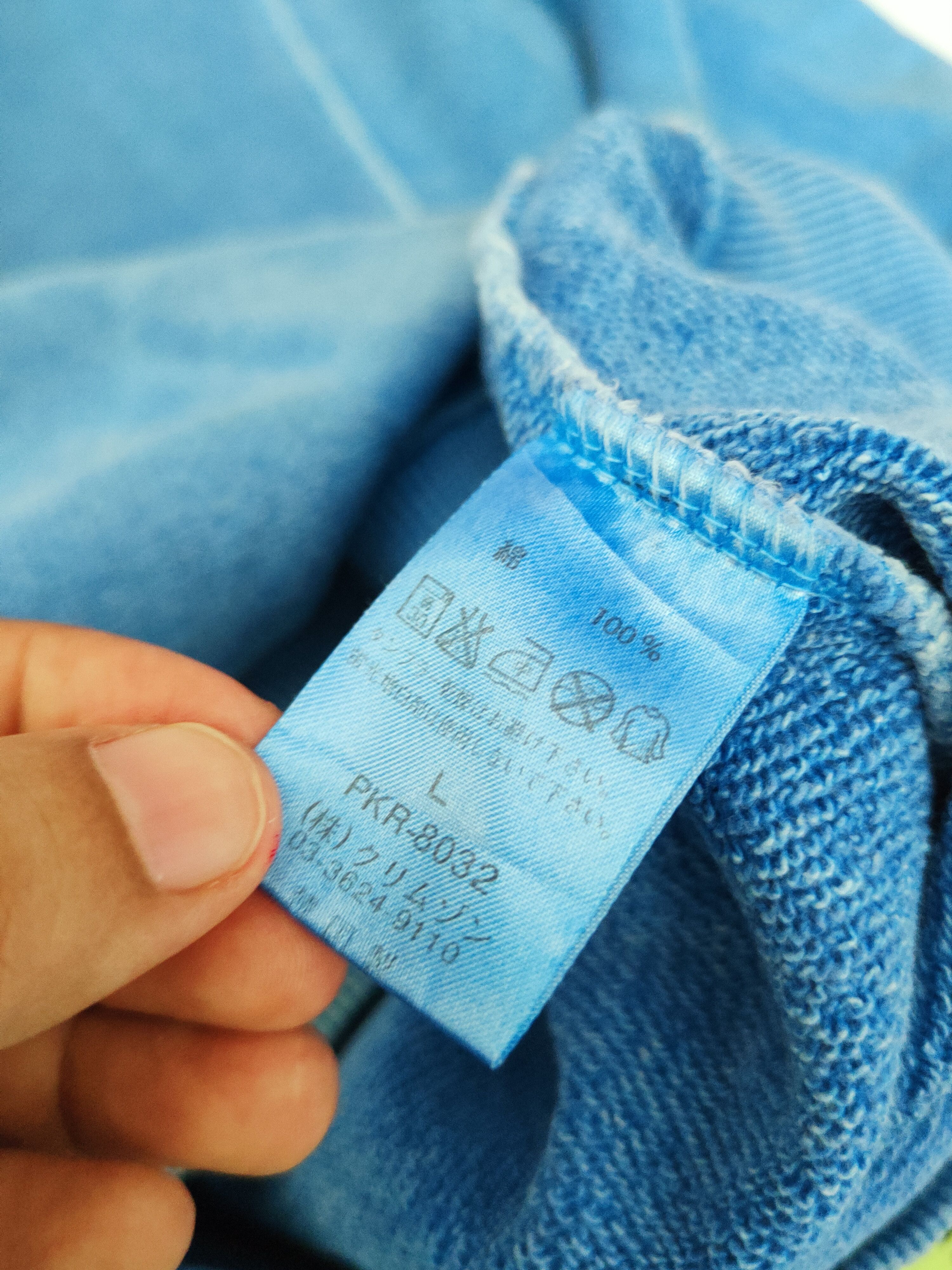 Japanese Brand Piko surfing Blue vintage Sweatshirts #W187 Size US L / EU 52-54 / 3 - 5 Thumbnail