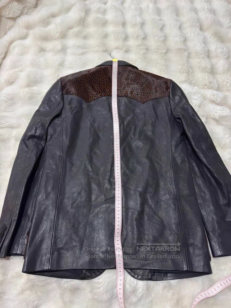 Saint Laurent Paris Saint Laurent Paris Original Leopard Print Men's Leather J Size US S / EU 44-46 / 1 - 9 Thumbnail