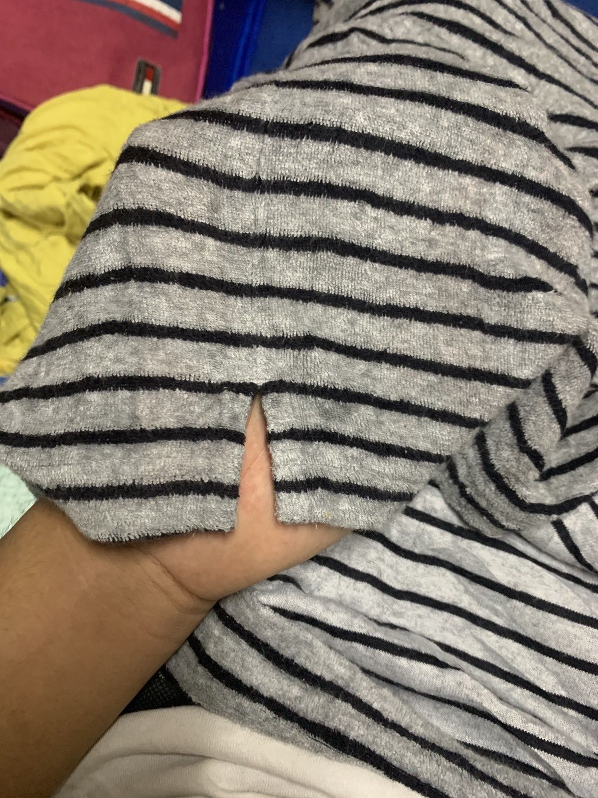 Uniqlo Uniqlo Stripe T-Shirt Size US XL / EU 56 / 4 - 5 Thumbnail