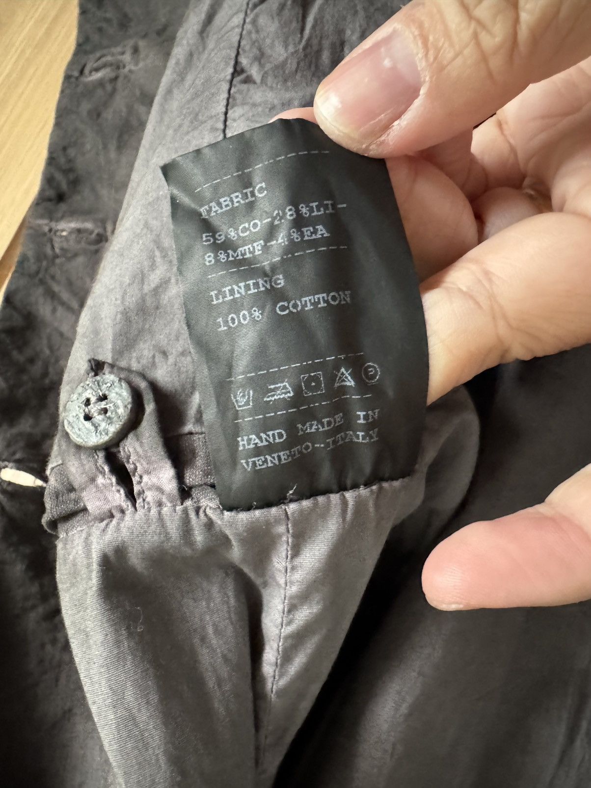 Poeme Bohemien Shirt Jacket (lightly lined, dirty wine) Size US M / EU 48-50 / 2 - 11 Thumbnail