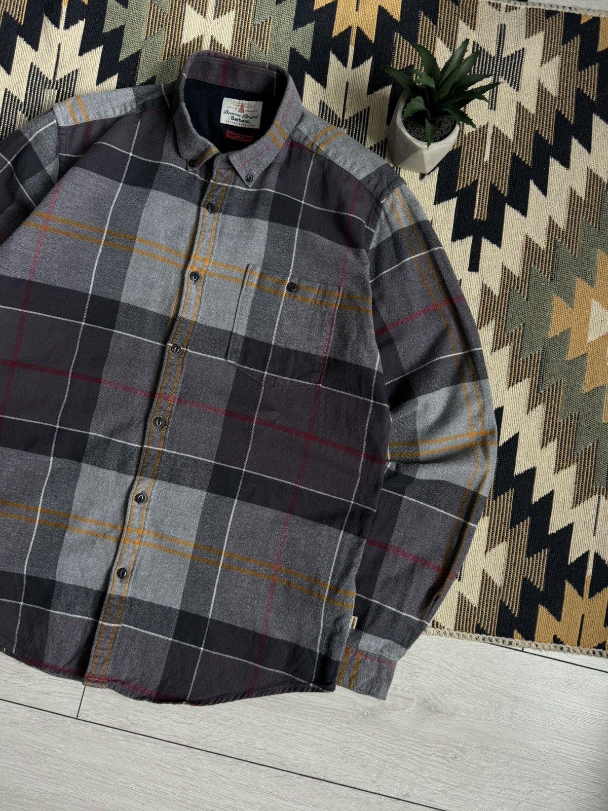 Barbour Barbour Beacon Brand Flannel Button Up Shirt Size US M / EU 48-50 / 2 - 3 Thumbnail