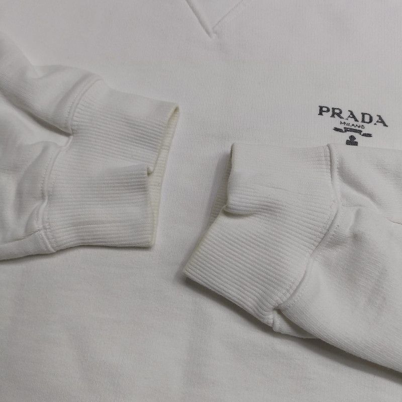 Prada Prada Logo Print Crewneck Sweatshirt for Men-2506 Size US L / EU 52-54 / 3 - 6 Thumbnail