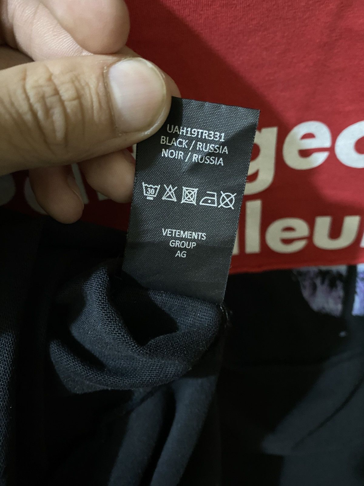 Vetements Vetements Patch Work Sticker Hoodie Size US M / EU 48-50 / 2 - 7 Thumbnail