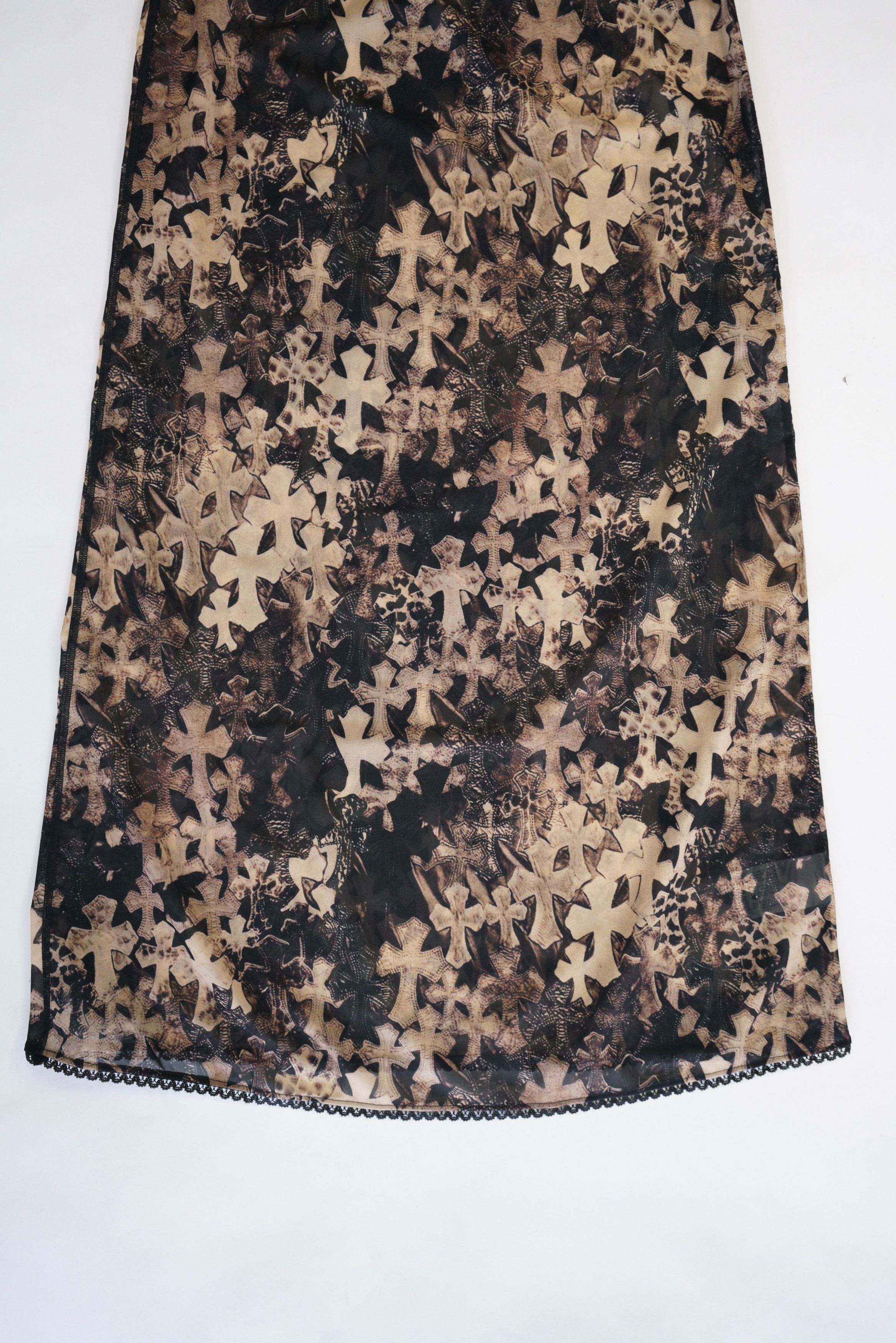 Chrome Hearts Chrome Hearts Waterfall Cross Print Sheer Mesh Dress Size M / US 6-8 / IT 42-44 - 5 Thumbnail