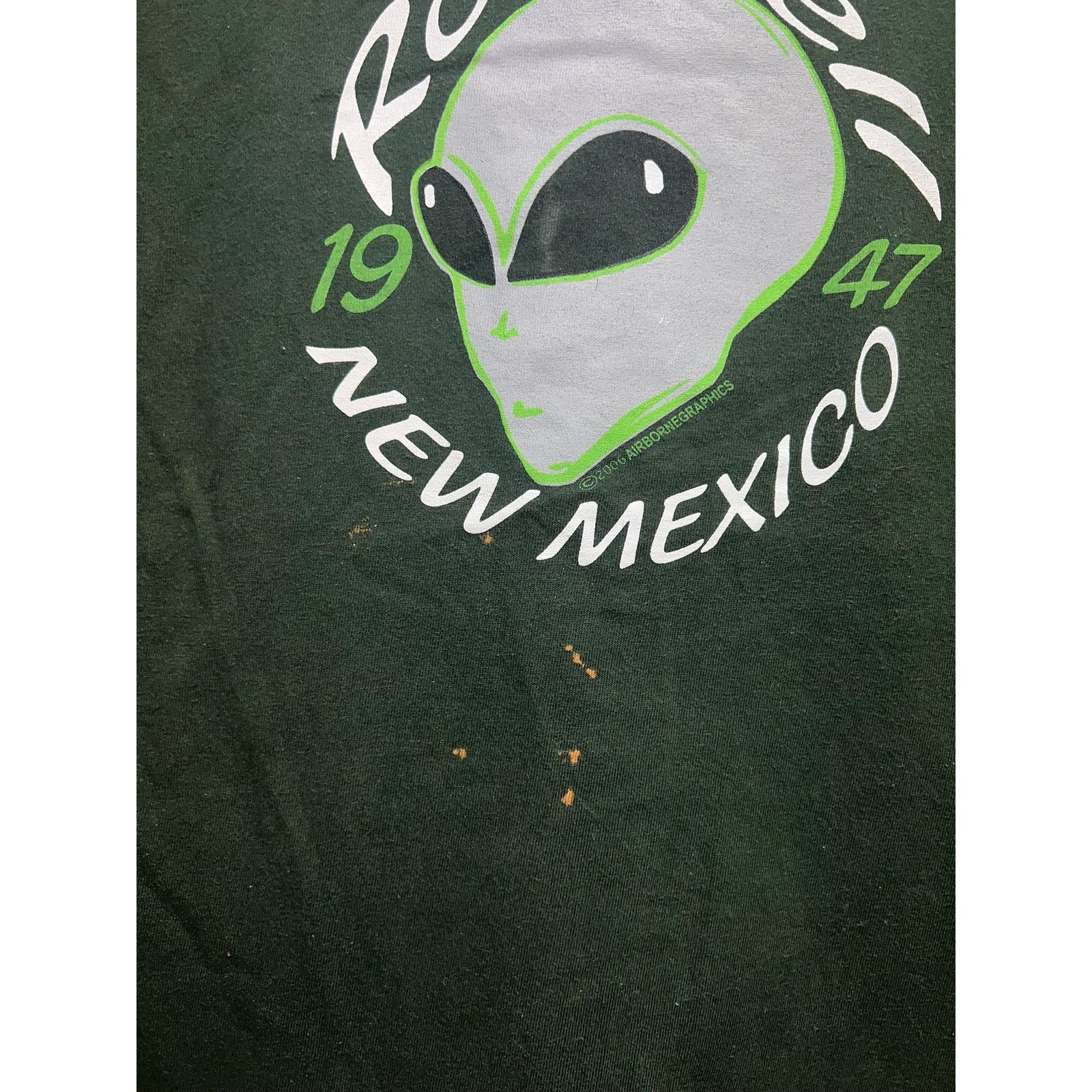 Vintage Vintage Roswell Alien Shirt New Mexico Airborne Tee 90s L Size US L / EU 52-54 / 3 - 5 Thumbnail